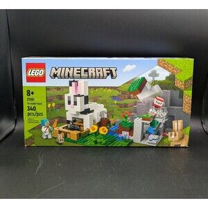 LEGO Minecraft 21181 The Rabbit Ranch 340 Pcs Retired New Sealed